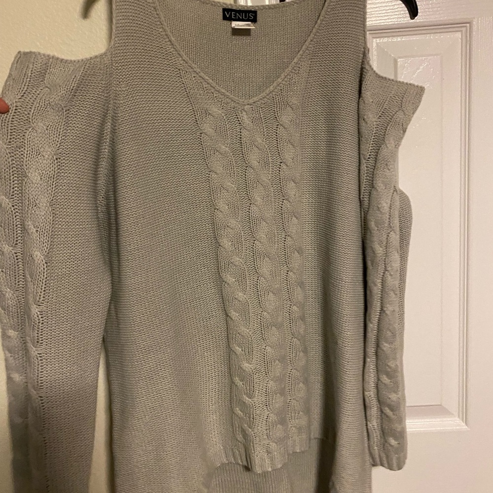 Off the shoulder sweater